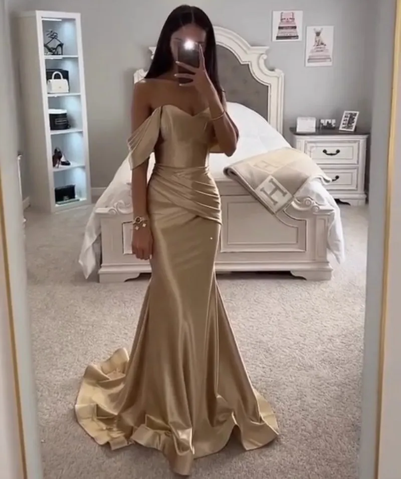Bridesmaid Dresses V-Neck Lace Back Floor Length Sweep Train Mermaid Satin  Pleated Wedding Party from Dhgate Junior Bridesmaid Dresses - price 244.56