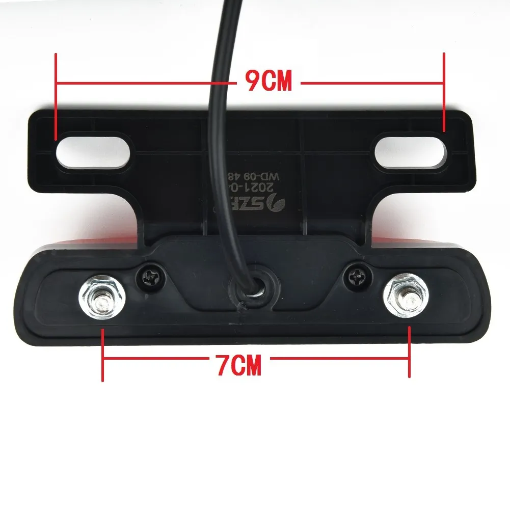Bright Rear Bike Taillight Easy Install Red LED Cycling Safety Light Fits Any Bicycle