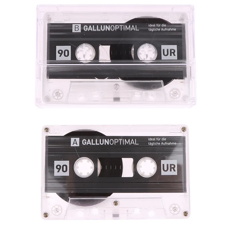 New Blank Audio Cassette Tapes - 50 Minutes Each, Reel-to-Reel Style, Great For Recording