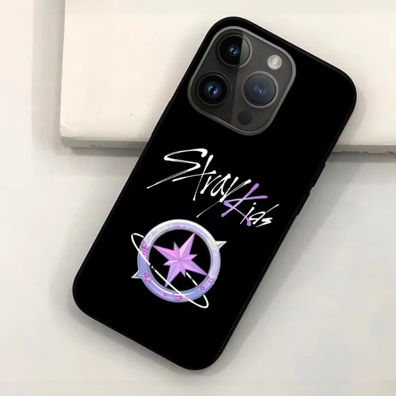 Group Stray Kids Kpop Black Silicone Phone Case for iPhone 7 8 X Xs Xr 11  12 13 14 15 Pro Max Full Coverage from Dhgate Cell Phone Power Banks -  price 10.27
