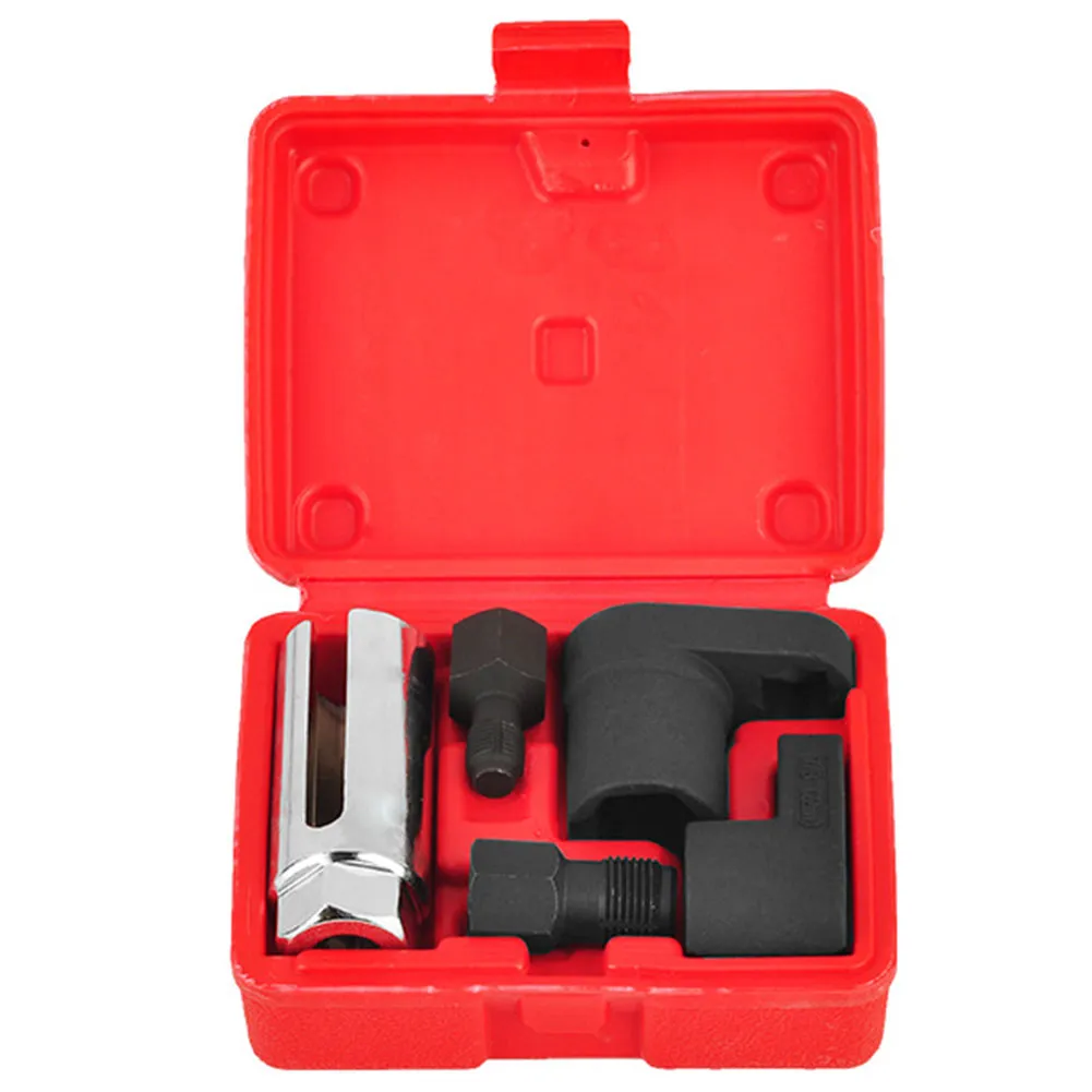 02 Sensor Thread Pitch 5-Piece Oxygen Sensor socket set and wrench for Auto...