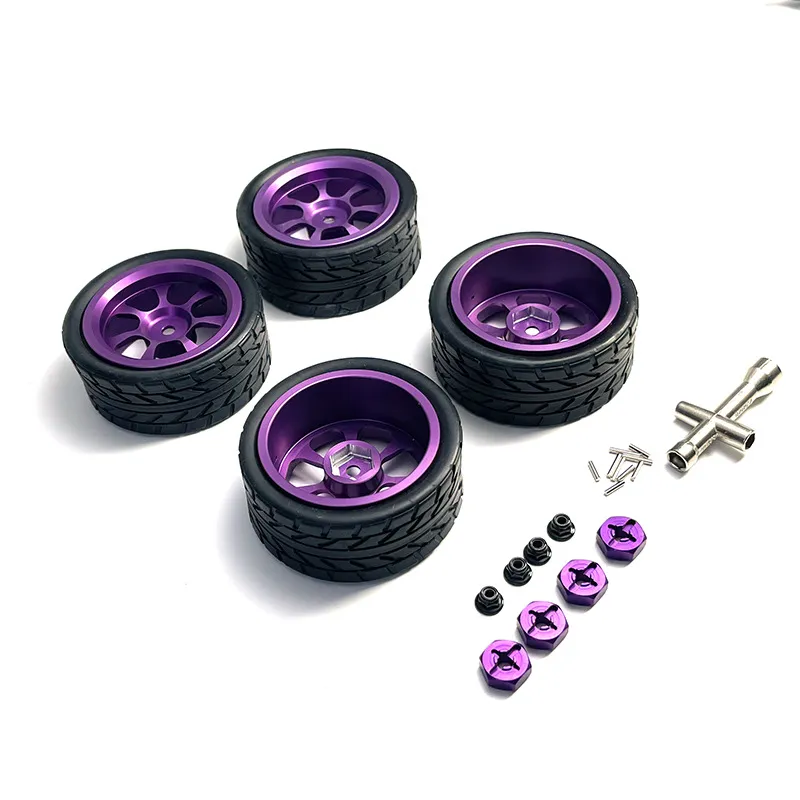 Metal Upgrade Wheels for WLToys 1:12, 1/14, and 1