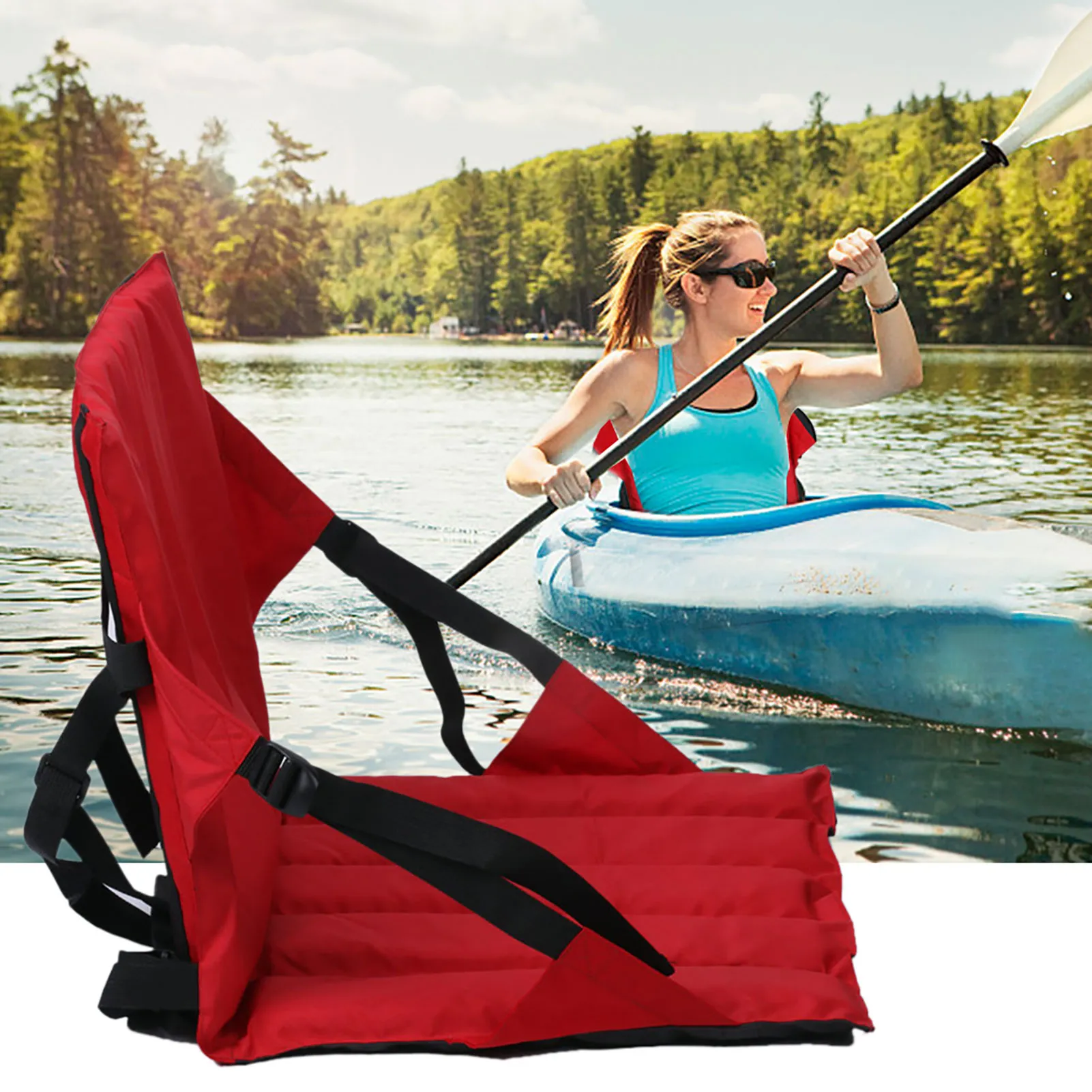 LIZHOUMIL Kayak Canoe Storage Bag, Kayak Canoe Dinghy Gear Accessories, Adjustable Buckle Strap Organizer, Storage Bag Under Kayak Seat for 並行輸入 LIZHOUMIL Kayak Canoe Storage Bag, Kayak Canoe Dinghy Gear Accessories,  Adjustable Buckle Strap Organizer, Storage Bag Under Kayak Seat for Water