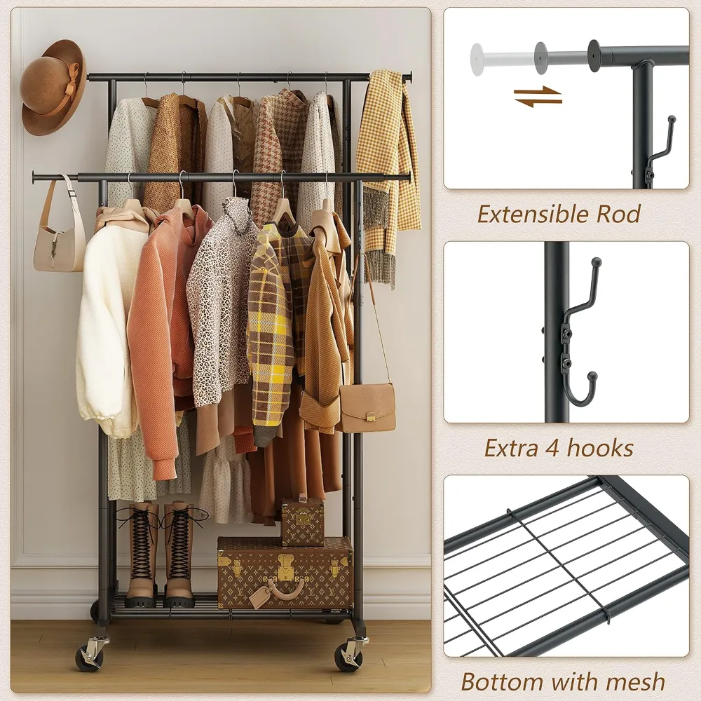 Rod garment rack hotsell