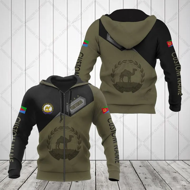 Custom Printed Custom Army Hoodie Custom Military Hoodies 2025
