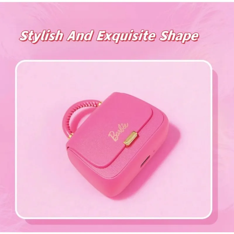 DHgate.com:MINISO Barbie TWS Bluetooth Headphones: Pink