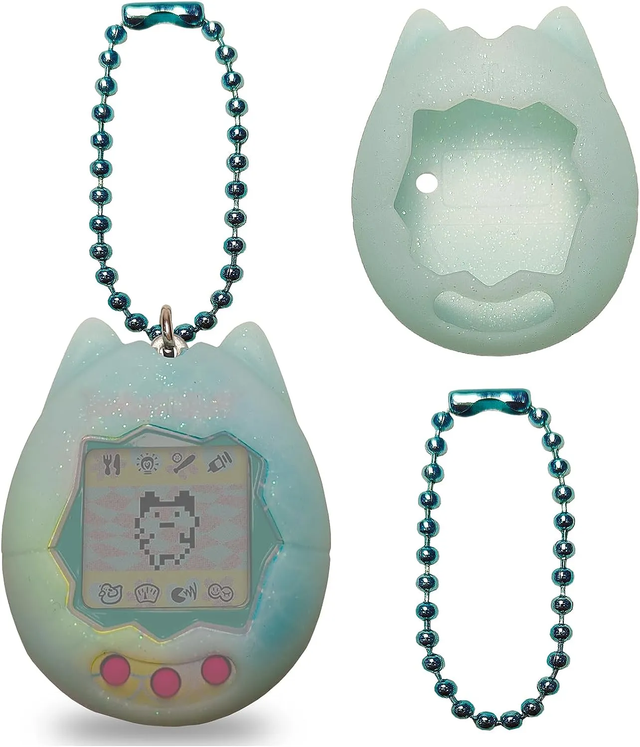 GIOPUEY Protection Écran pour Tamagotchi Uni, [6 Packs] Ultra-Mince et Doux TPU écran Protecteur [Anti-Rayures] [Anti-Bulle] Ultra-Mince Film - Transparent