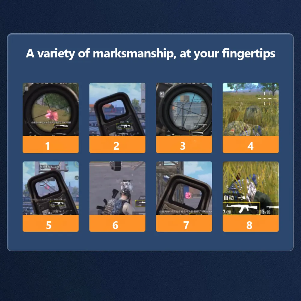 PUBG Mobile Gaming Triggers: Ultra-responsive Fingertip Control