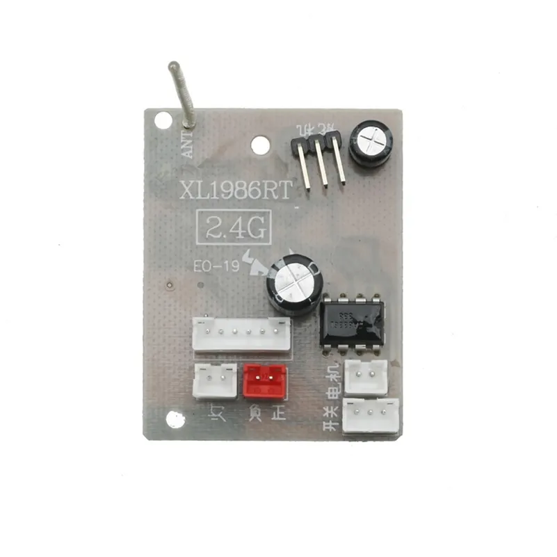 Florencey RC Truck Transmitter & Receiver Board Set With Sound & Light Control - Upgrade For MN D12, C24, B24, B36, D90 Models
