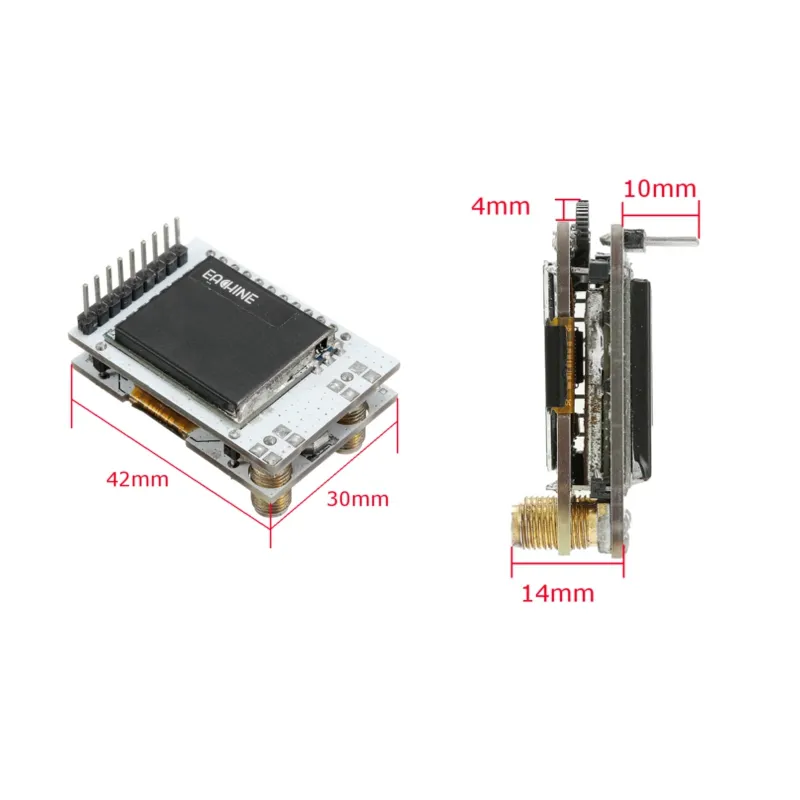 DHgate 8G 40CH OLED Diversity FPV Receiver with RP SMA for FatShark Goggles Toys Gifts