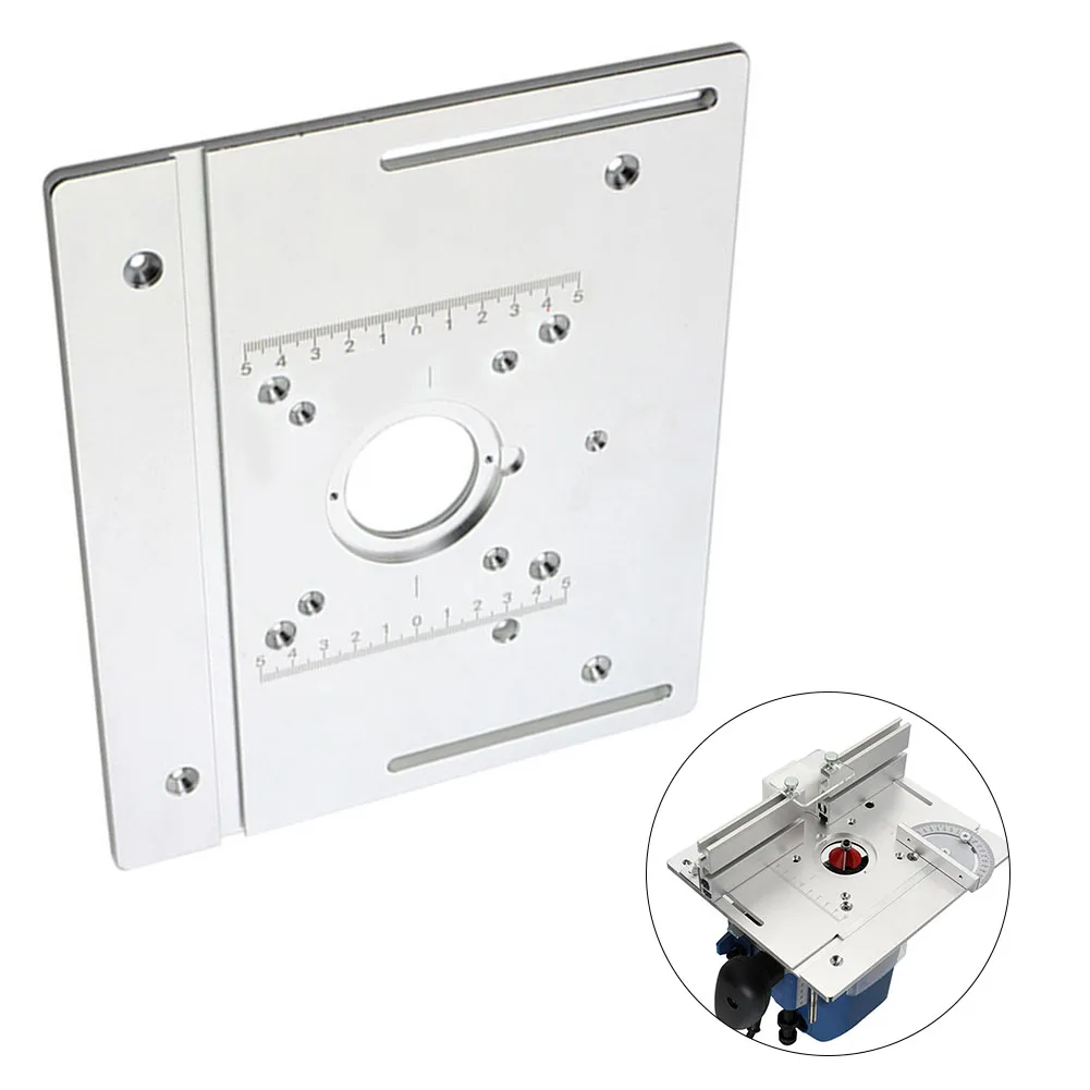 Aluminum Router Table Insert Plate: Durable & Precise Woodworking Flip ...