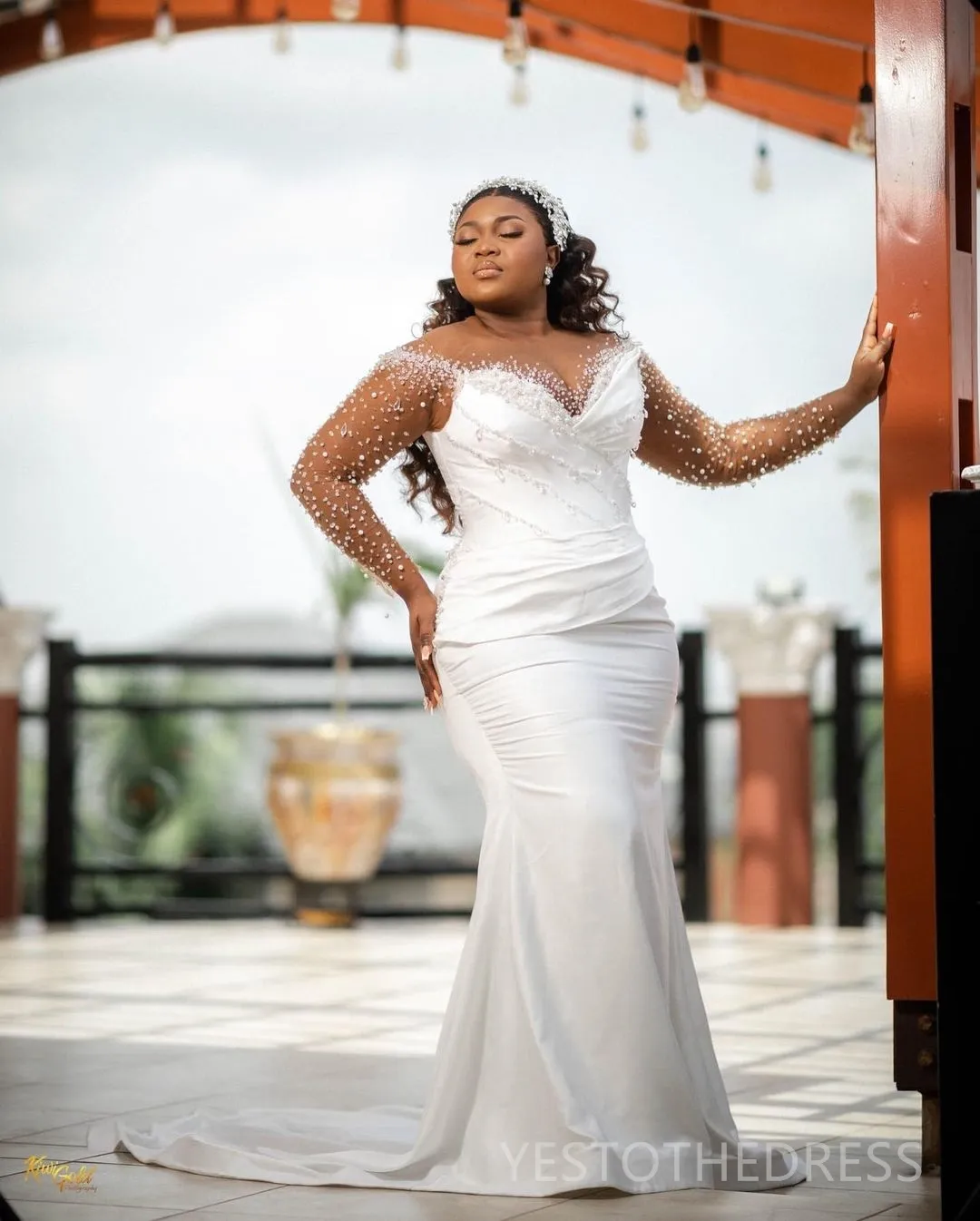 2024 Vestidos De Novia Africanos Vestidos De Novia De Tamaño Grande.  Vestidos De Boda De La, image size:1080x1346