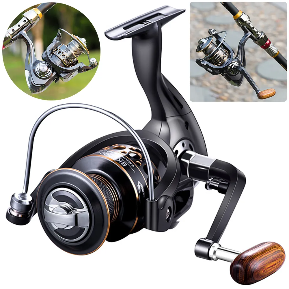 Ultralight Spinning Reel With 13 Ball Bearings For Smooth
