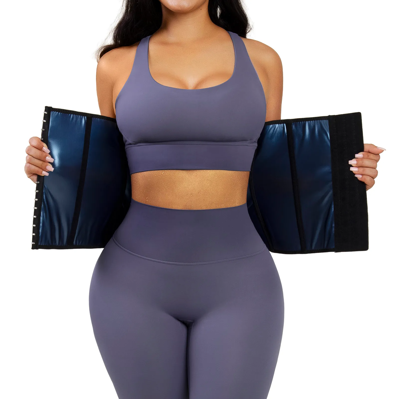 Faja Shapewear Tiktok Faja Workout Waist Trainer For Women, Latex