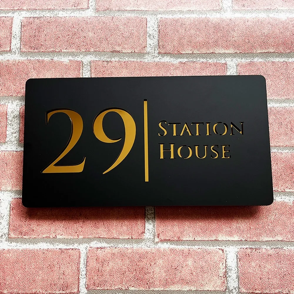 Exterior House Decorations Plaques