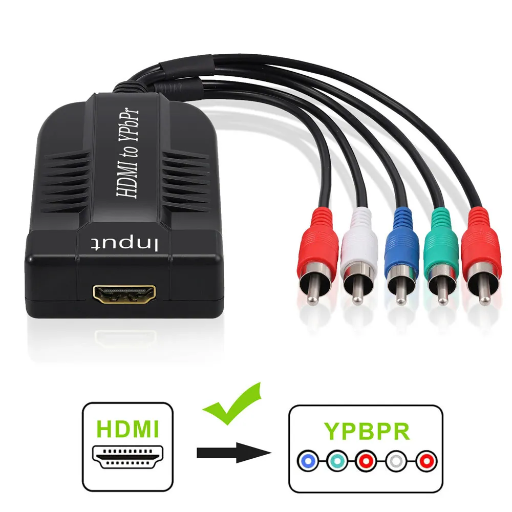 1080P HDMI to RGB Component youtube converter converter