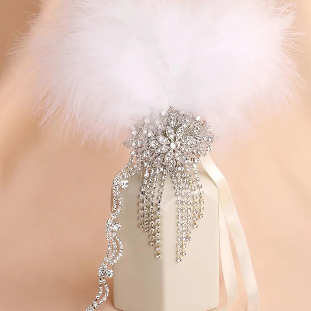 Stonefans Vintage Gatsby Feather Flapper Headband ... From  display picture 1
