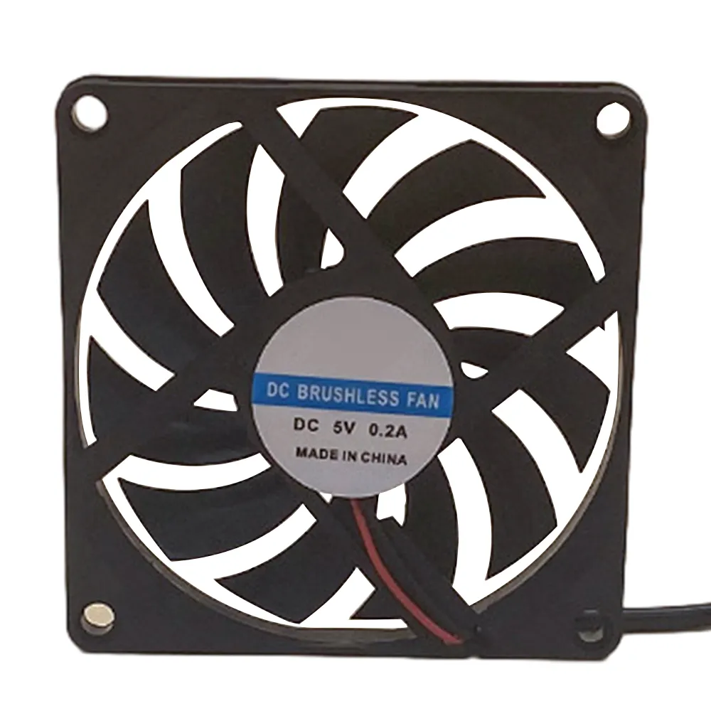 DC8010 80mm USB Computer Case Cooling Fan with Two-Wire Connector for ...