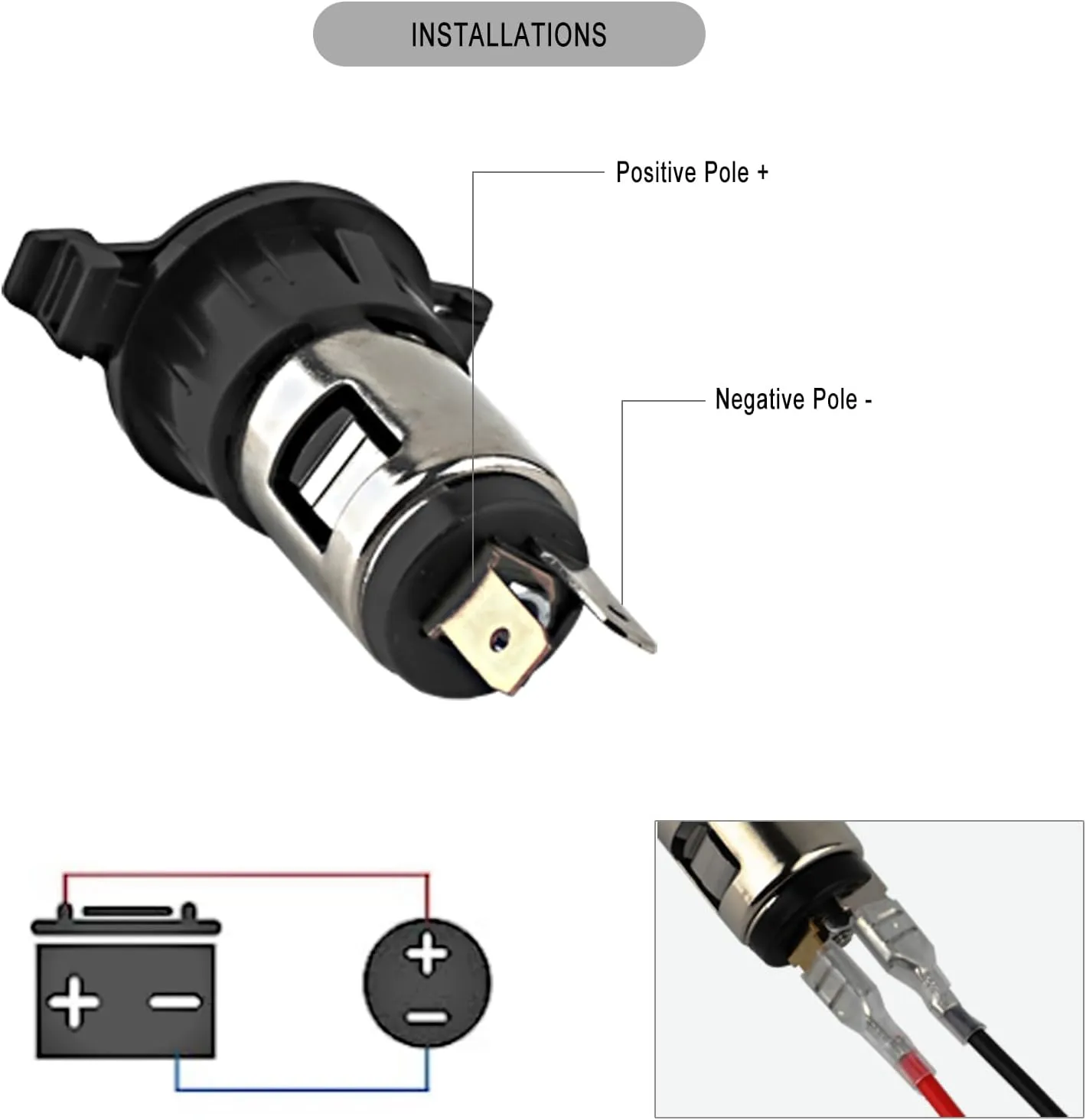 replacing cigarette lighter plug Cigarette Lighter Socket DC 12V Female Power Outlet Replacement Waterproof  for Automotive Truck RV from Dhgate Pumps