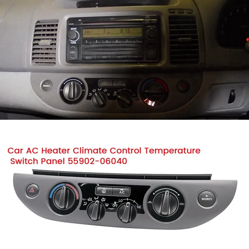 Heater Controls Graphics Panel - Esprit - Non Turbo, Non AC - Foto 2