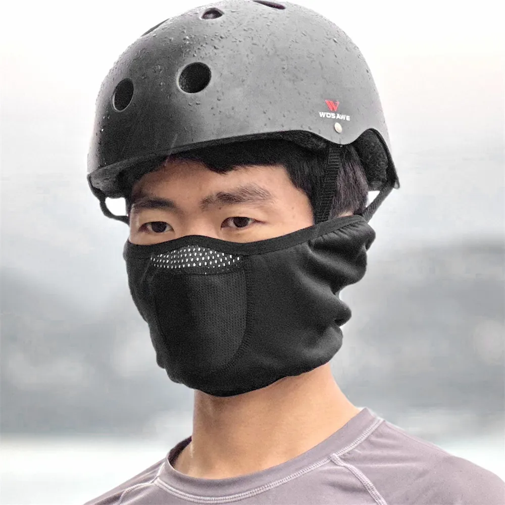 WOSAWE Mens Best Winter Cycling Hat With Warm Fleece Lining Gorras Para Hombres Male Face Cover Helmet Mask For Bicycle Ski Skate And Snowboard From Homepro6 15.16 DHgate.Com