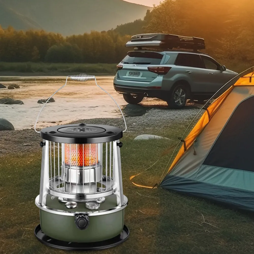 Chauffage Au Kérosène Portable - Puissance 2,6 KW - Réservoir 5,2 L (autonomie ~20h) - Pour Garage, Camping, Extérieur