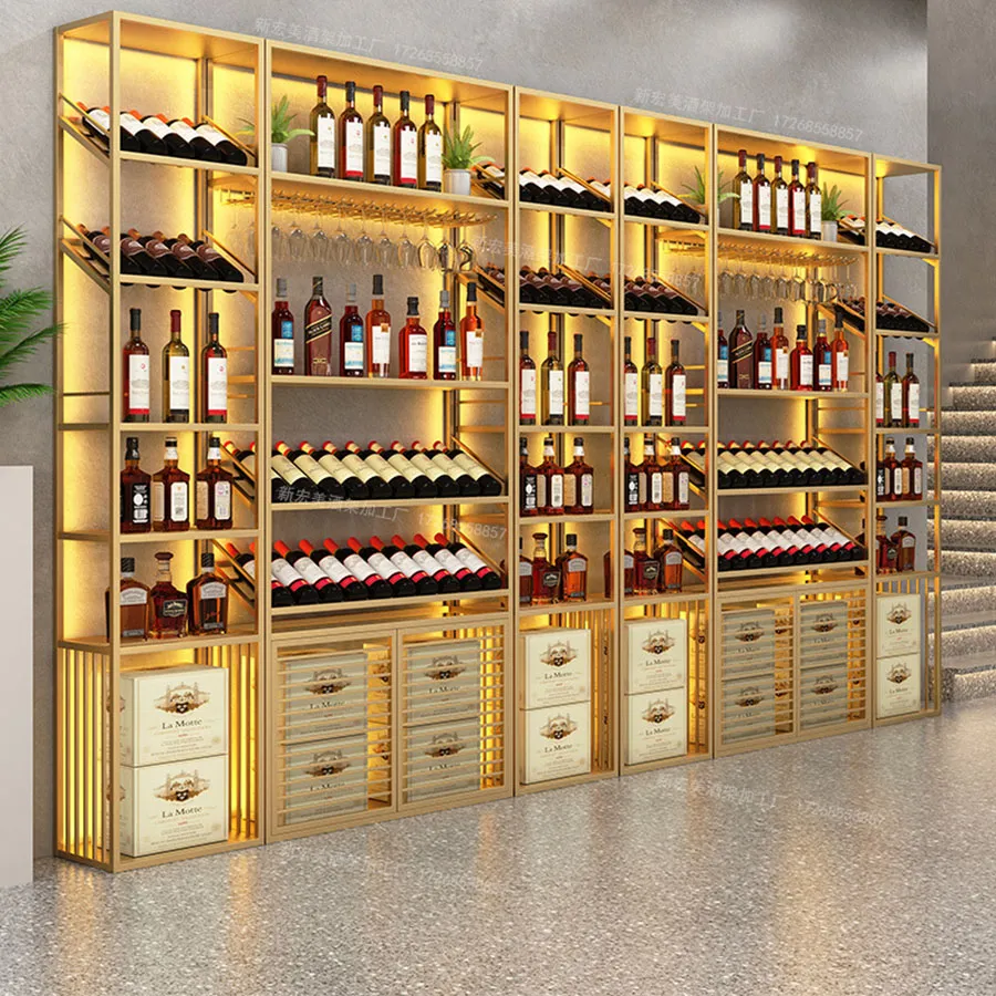 Drinks Cabinet Wine Rack Gold Metal Bar Cabinet For Patio, Boutique,  Commercial, And Home Use Large Corner Storage Cube Weinregal Display  Furniture From Homepro9, $5,102.32 | DHgate.Com, image size:900x900