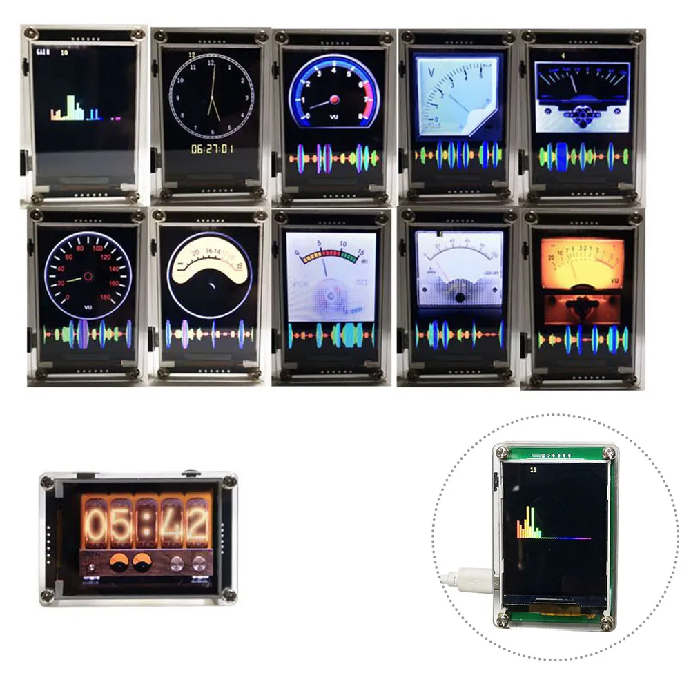 鍵盤楽器 Noisyfruitslab VU Level Meter VU Level Meter for