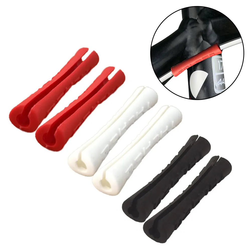 Set Of Rubber Sleeve Fork Protectors For MTB And Road Bikes 14 8mm Size Brake Gear Cable Compatible Practical Accessories From Ddmyjul 52.77 DHgate.Com