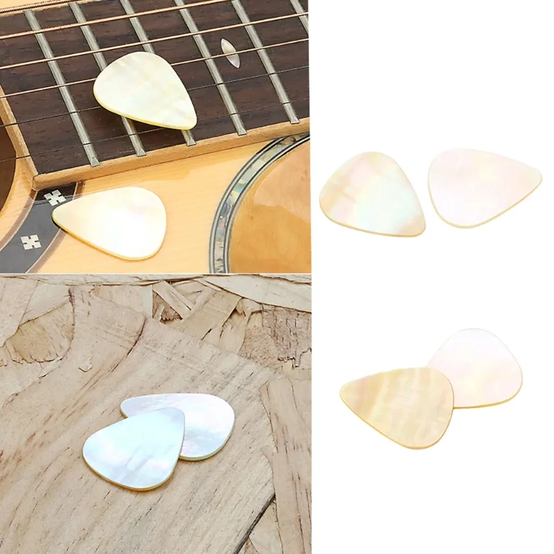 Shell Plectuim Plectrum for Guitar: Thumb & Finger Guitar Picks Shells - Acoustic ...