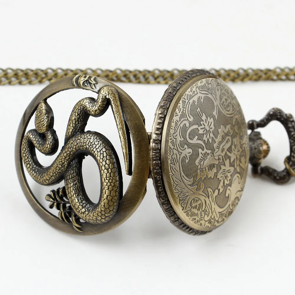 DHgate.com:Exquisite 3D Snake Antique Quartz Pocket Watch DHgate.com:Exquisite 3D Snake Antique Quartz Pocket Watch