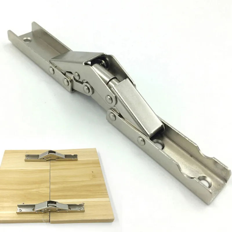 thumbnail image 2 of 90 Degree Folding Door Hinges - Hidden Cabinet Brackets For Furniture (2 Pack) 2 of 12