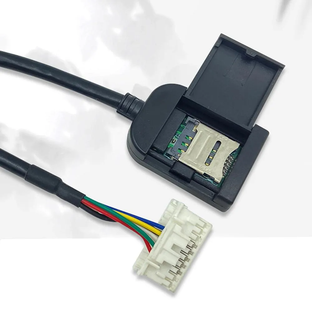 Adaptateur Carte SIM Pour Autoradio – Câble 20 Broches, AUX – Pour GPS 4G, Multimédia Voiture, Ventilateur Sans Fil