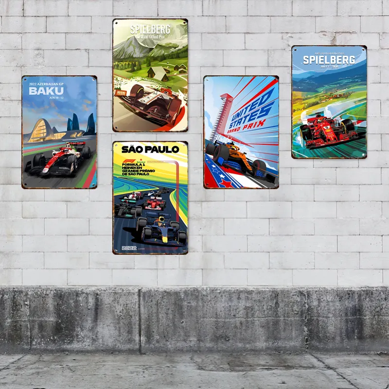 Ensemble D'affiches Ferrari F1 2025 : Impression D'art Leclerc & Hamilton SF-25 SANS CADRE - France