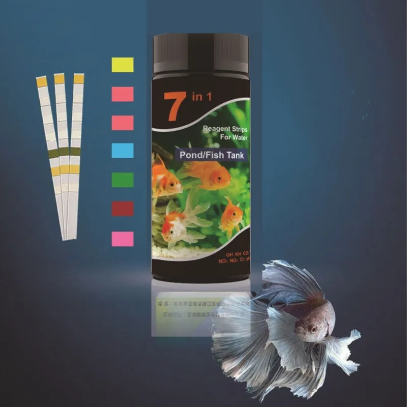 Nitrite Marine Aquarium Water Test Kits Buy 7 In 1 Aquarium Test Strips ...