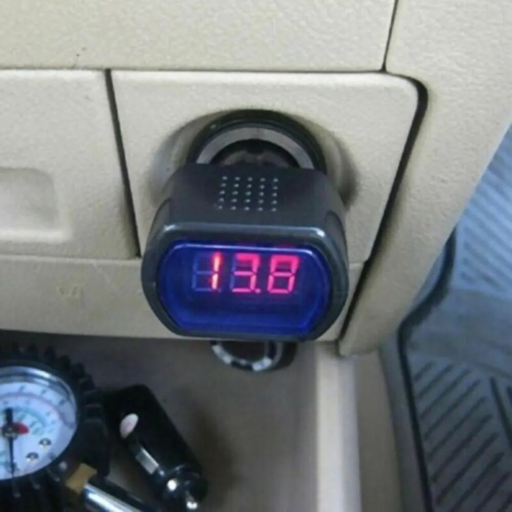 Mini Digital LED Volt Meter Car Battery Voltage Gauge for Cigarette Lighter  Socket DC 9V-31V from Dhgate Portable Air Coolers