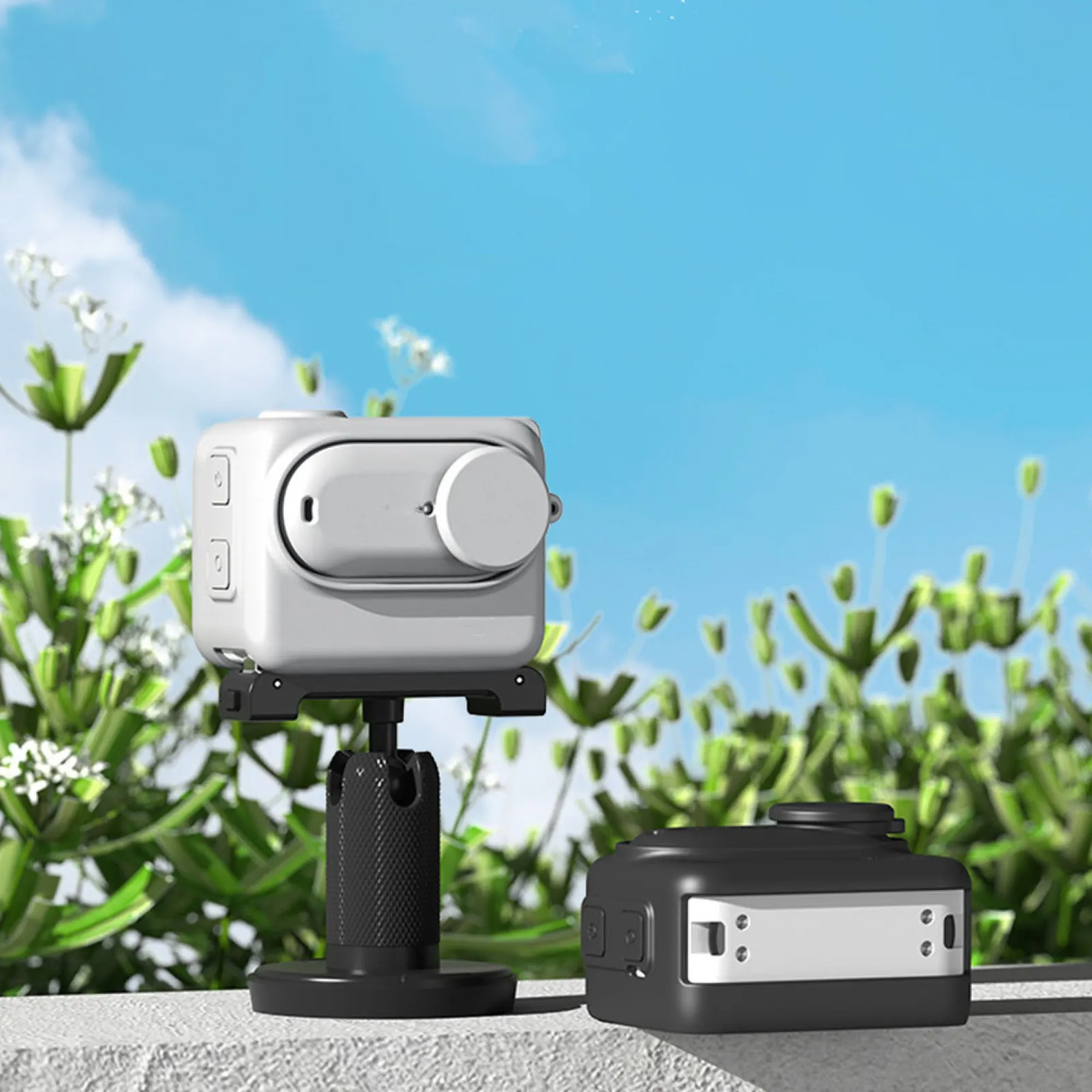 Coque Silicone Souple Pour Caméra Insta360 Go Ultra Résistante Aux