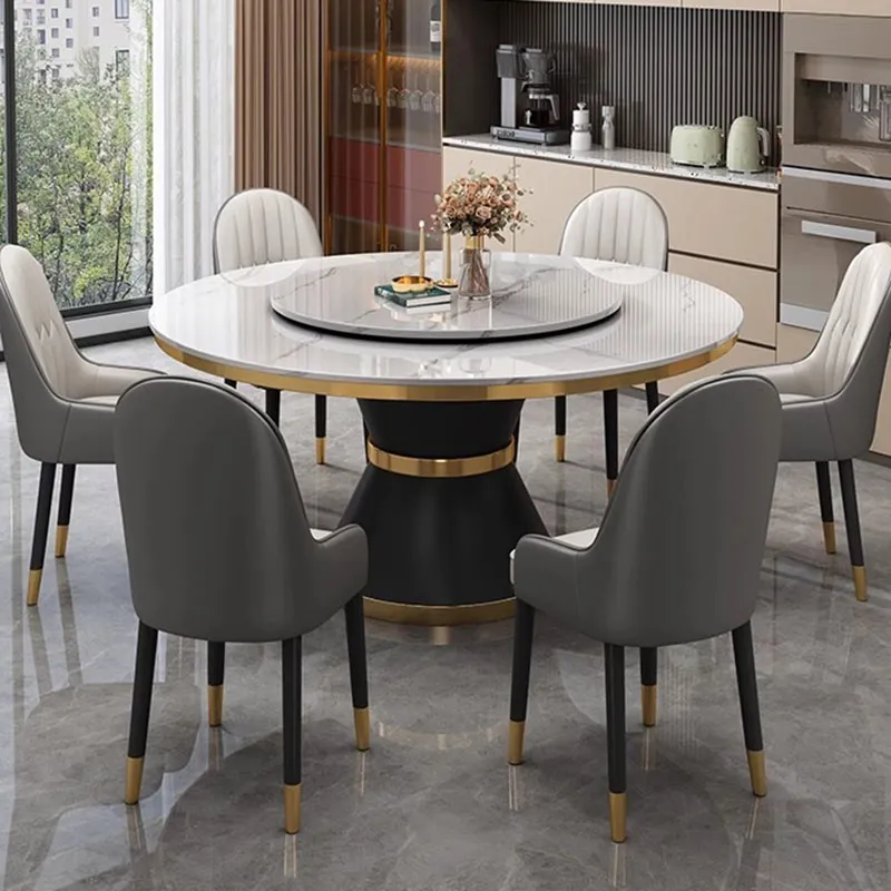 Round space saving dining table and chairs discount