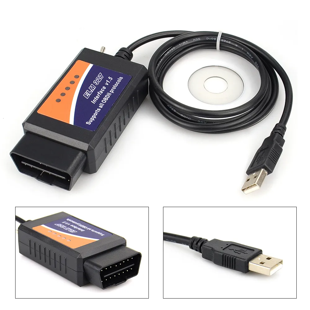 DHgate.com:2024 Version Original ELM327 USB FTDI PIC18F25K80