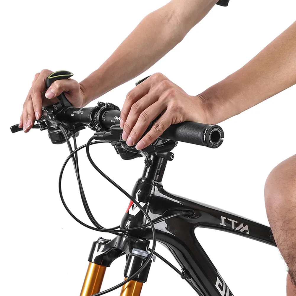 Mtb Bicycle Handlebar End Grips Ergonomic MTB Bar Ends Bicycle