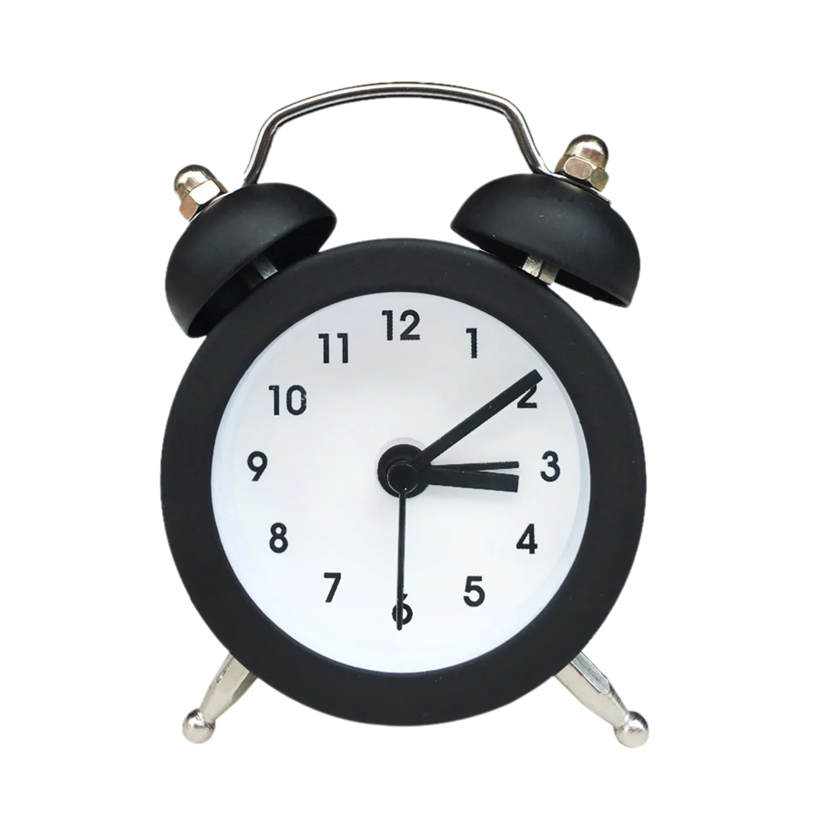 Metal Extra Loud Analog Alarm Clock Battery Powered Mini Retro Bedroom \u0026  Living Room Wake Up Clock Bedside Home Decor Gift From Homepro14, $10.48 |  DHgate.Com, image size:1601x1601
