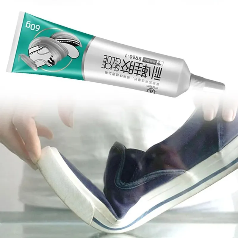 Shoe Repair Glue: 10/60ml Strong Adhesive For Worn Sneakers, Boots - Main Image