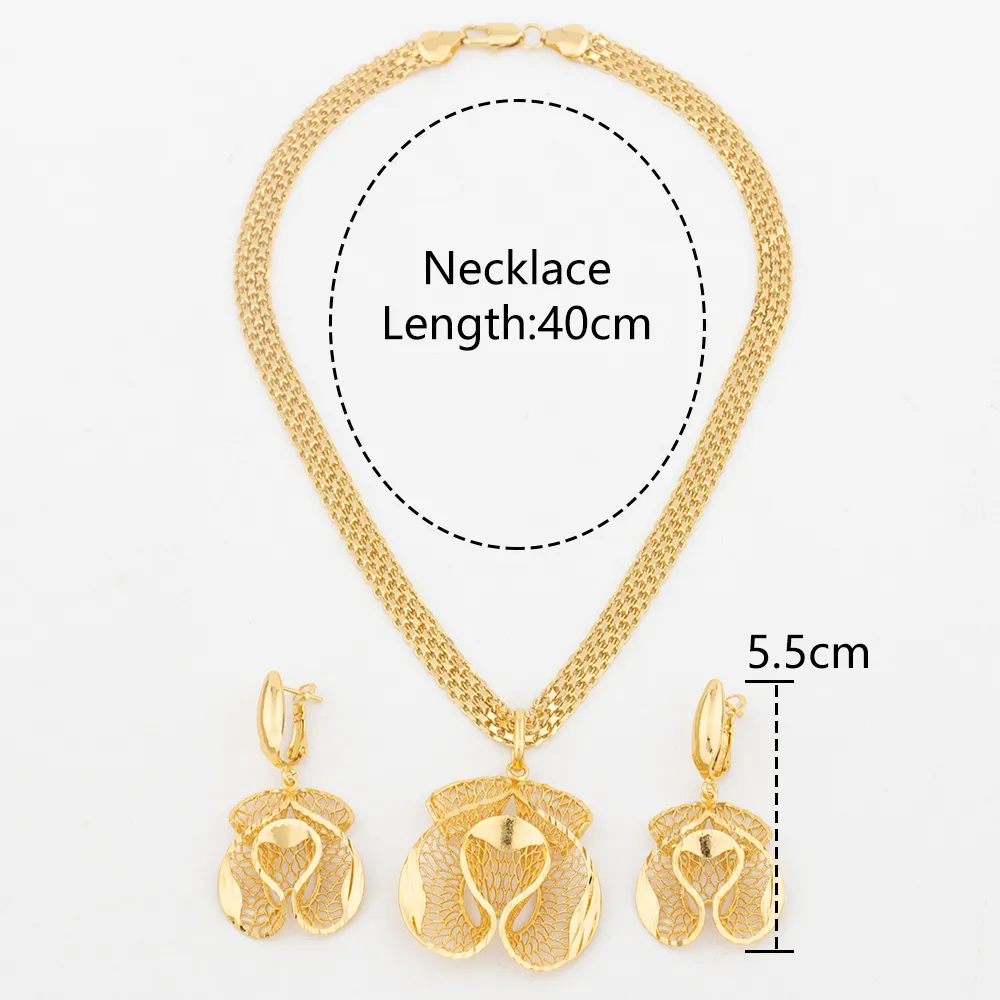 DHgate.com:YM Jewelry Set: Exquisite Copper Necklace and