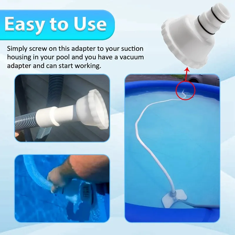 Pool Hose Conversion Kit Swimming Pool Fountain Adapter Kit - For Above ...