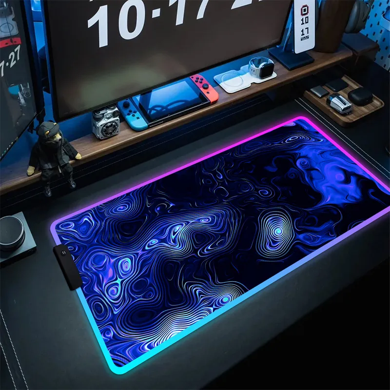 SteelSeries ゲーミングマウスパッド 大型 ステッチ ノンスリップラバーベース 90cm×30cm×0.2cm QcK Edge XL 63824