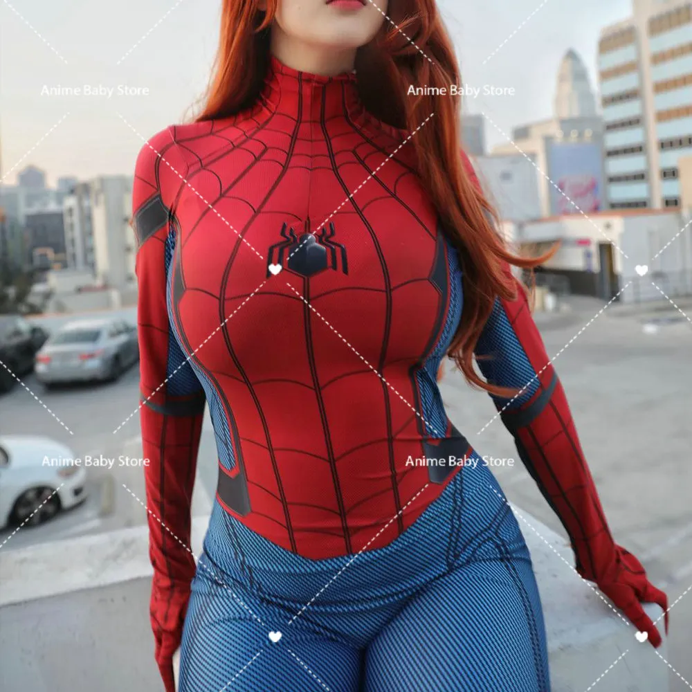 女子スパイダーガールコスチューム:ハロウィーンのゼンタイ 女子スパイダーガールコスチューム:ハロウィーンのゼンタイ