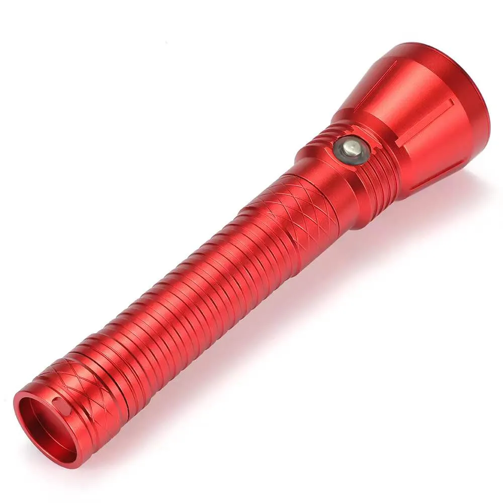 6000 Lumen XHP70 LED Dive Flashlight 4 Modes Underwater Headlight ...