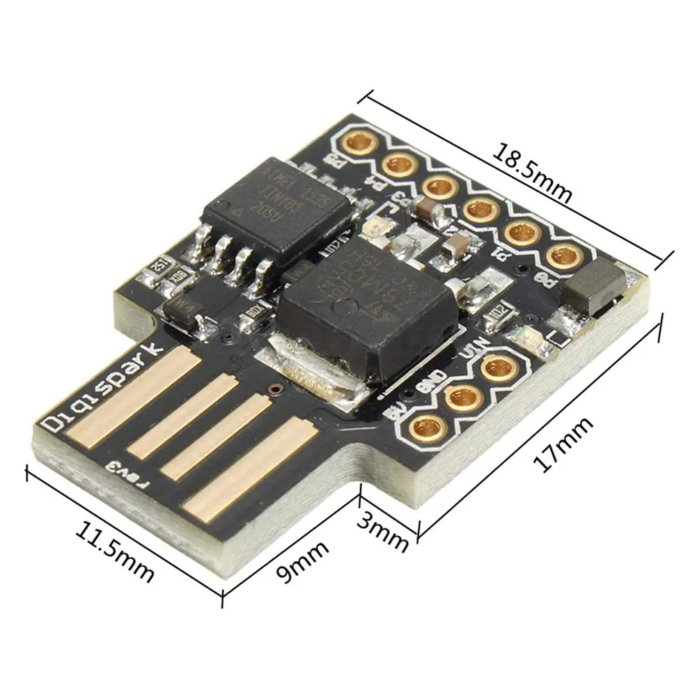 Digispakr Module ATTINY85 Mini Module: digispark attiny85 micro usb for Arduino IDE 1.0 ...
