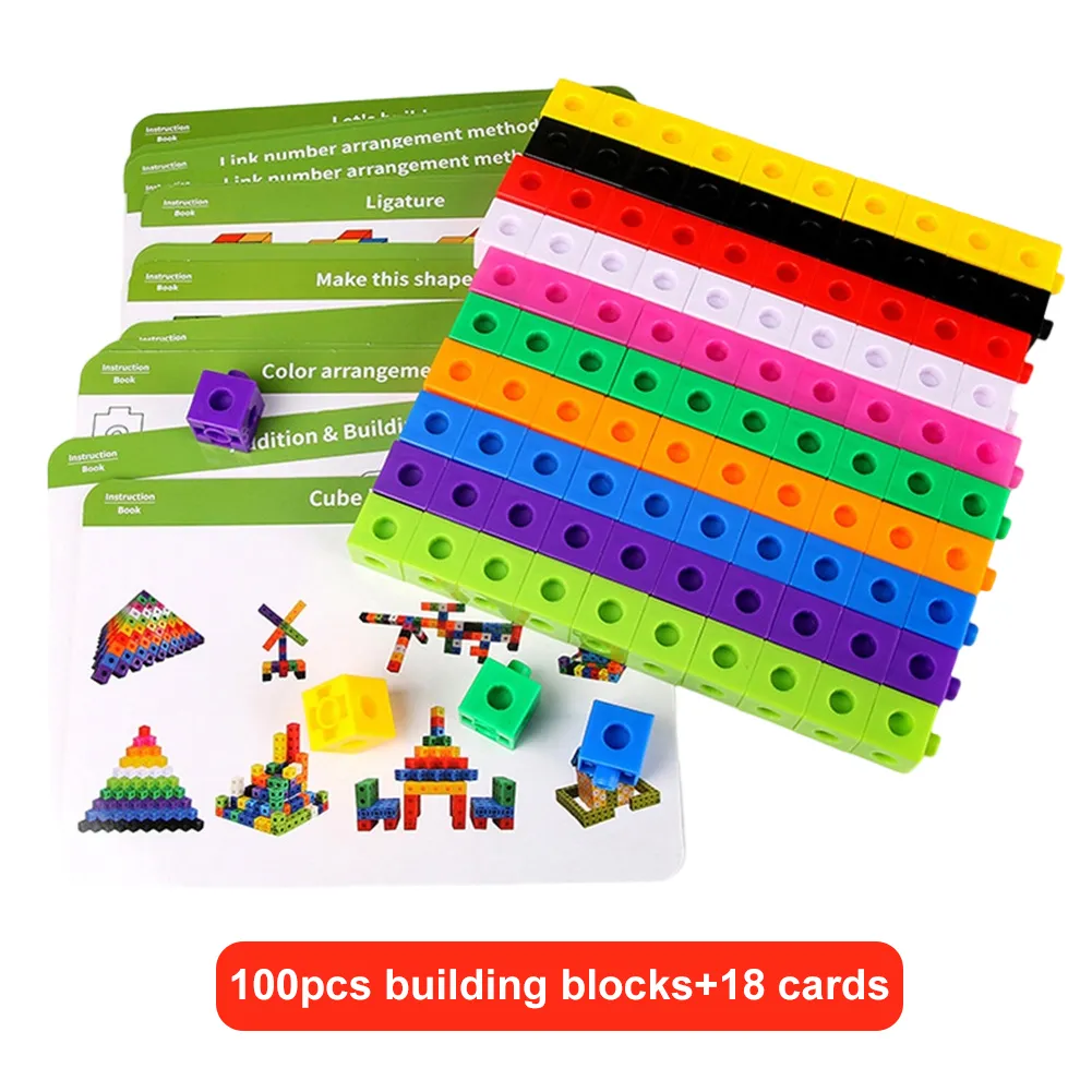 Building Blocks for Early Learners: Linking Cubes Set for