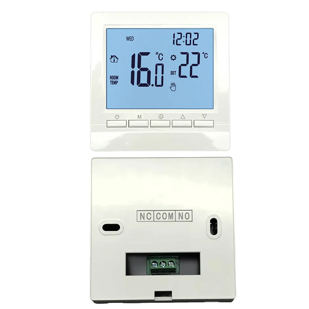 Thermostat Radiateur Connecté WiFi SALCAR TRV706W - Compatible Alexa & Google Home - Programmable Via App - Économie D'Énergie